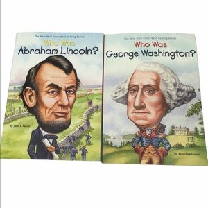 Who Was Abraham Lincoln Who Was George Washington Book Set
